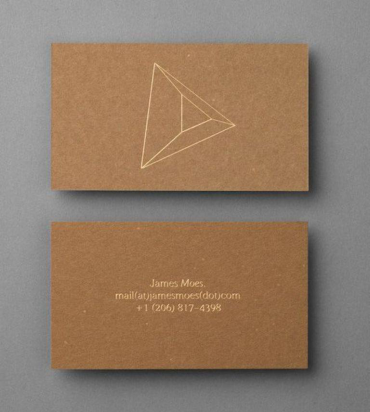 Design of business cards
