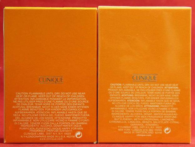 Clinique Happy - Packaging Clinique Happy - Упаковка