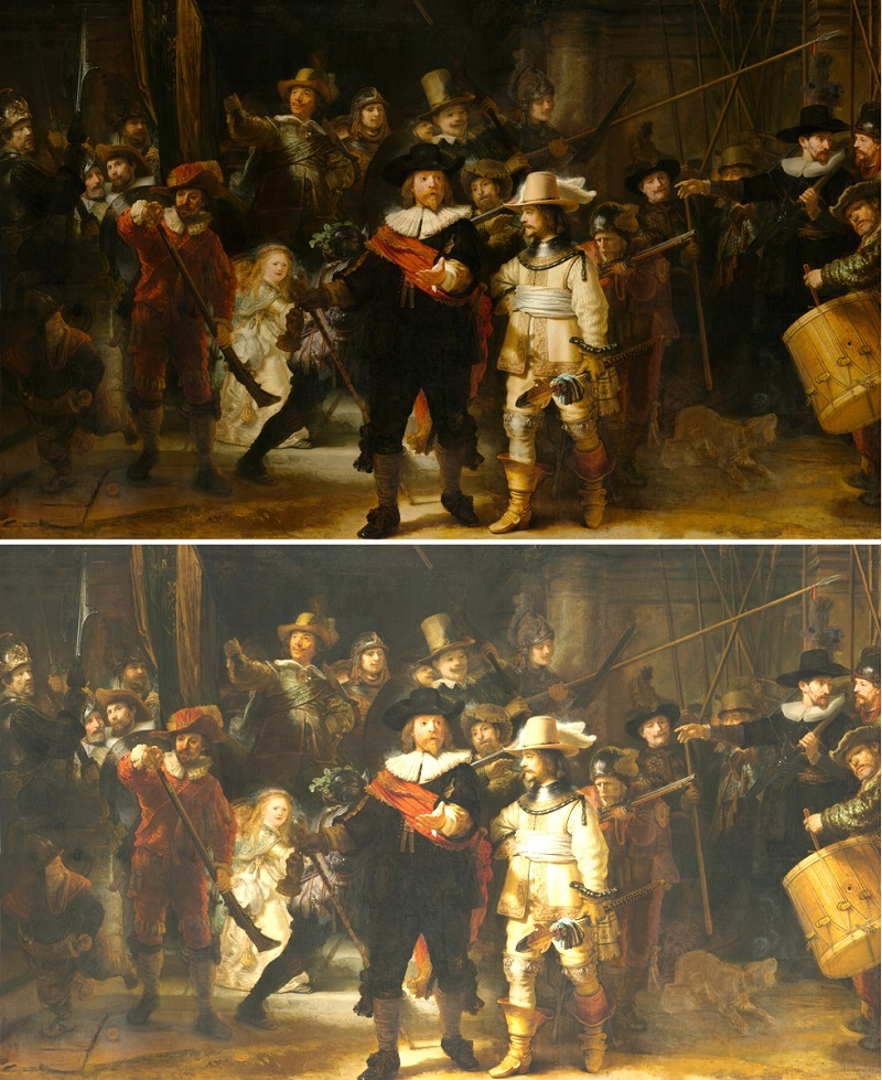 The night watch turned out to be daytime - Mystical secrets, encrypted in world famous canvases Ночной дозор оказался дневным - Мистические тайны известных полотен