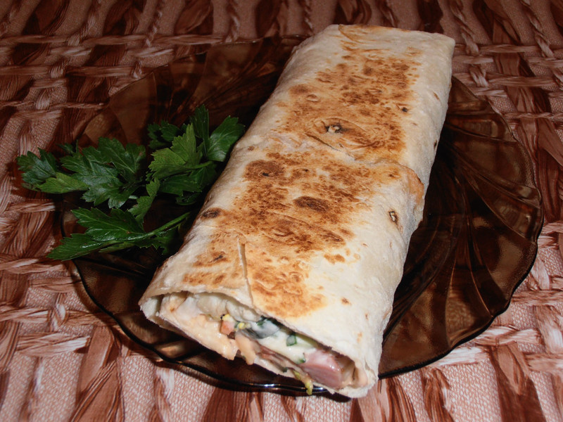 Shawarma with the addition of potatoes - The best homemade shawarma recipes Шаурма с добавлением картошки - Лучшие рецепты домашней шаурмы