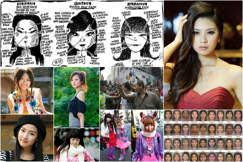 How to distinguish a Korean woman and a Chinese woman from a Japanese woman? Кореянки, Китаянки, Японки