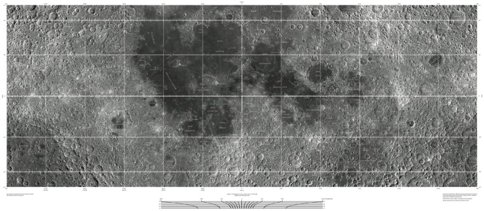 Ultra-detailed maps of the lunar surface