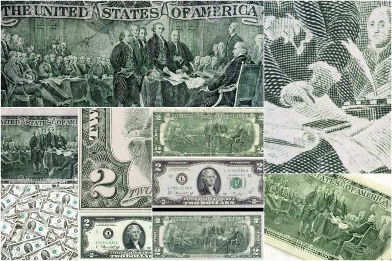 The riddle of a two-dollar bill Загадка двухдолларовой купюры