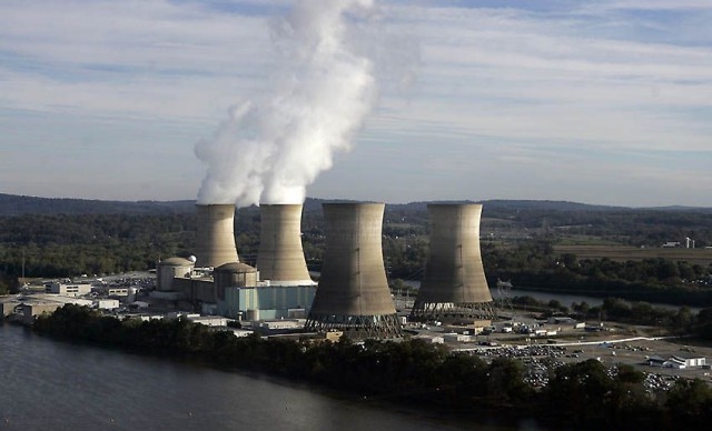 March 28, 1979. USA, Pennsylvania, Harrisburg, "Three Mile Island" NPP 28 марта 1979 года. США, штат Пенсильвания, г.Харрисбург, АЭС «Три-Майл Айленд»