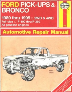 Ford pickups and bronco haynes repair manual pdf #7