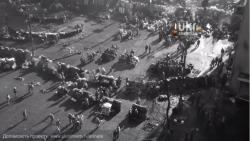 10:50 Screenshots of the online TV situation in Kiev on February 20
