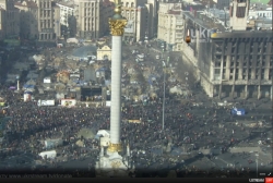 11:35 Screenshots online TV situation in Kiev on February 20