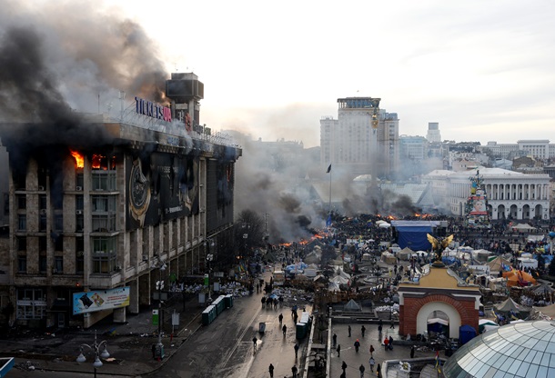 Chronicle of events from the center of Kiev on February 18-20