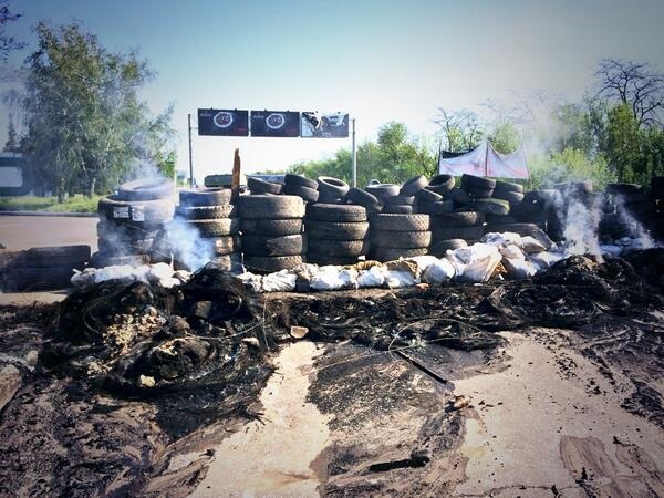 Burnt Kramatorsk Сожженный Краматорск