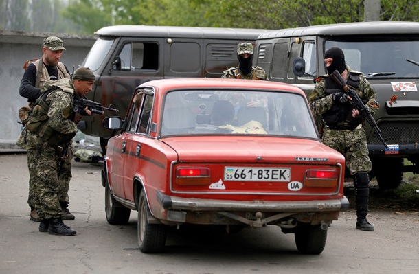 Burnt Kramatorsk Сожженный Краматорск