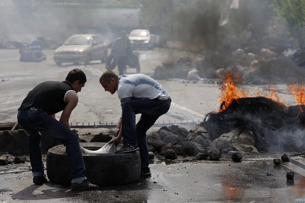 Burnt Kramatorsk Сожженный Краматорск