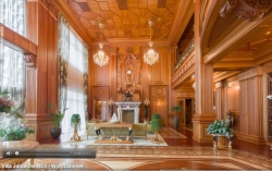 Internet users can in detail consider the rooms of the elegant palace of the ex-president