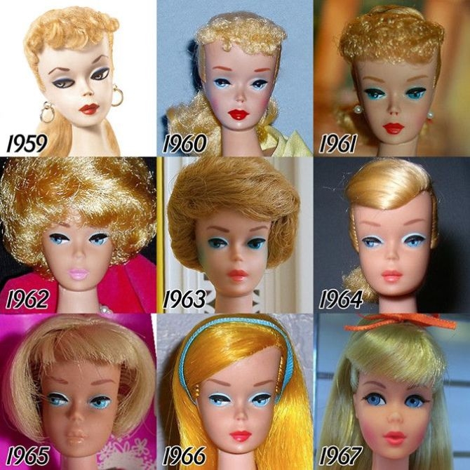 Barbie doll 1959-2015 Кукла Барби 1959-2015