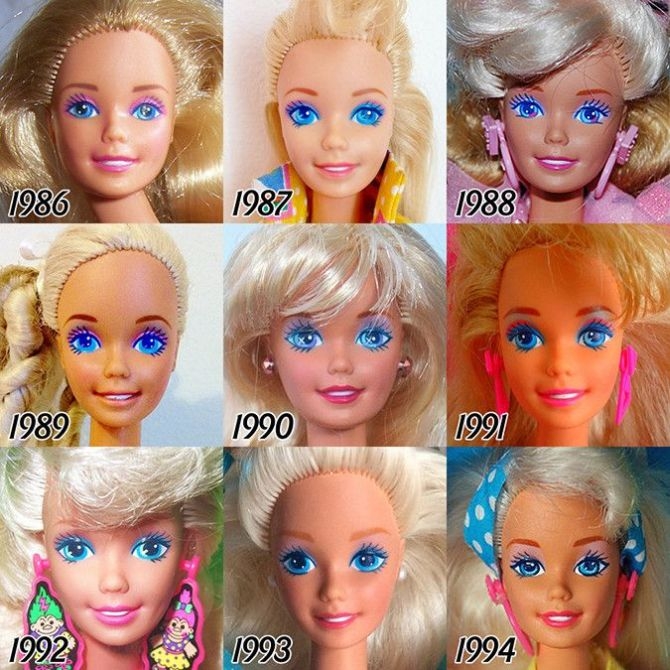 Barbie doll 1959-2015 Кукла Барби 1959-2015