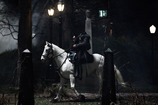 A frame from the television show "Sleepy Hollow"
