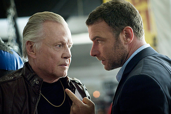 A frame from the television show "Ray Donovan"
