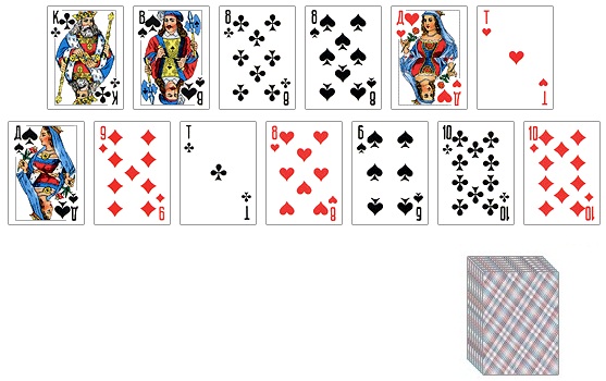 Divination by four aces