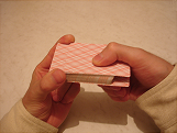 Substitution of cards for a sandwich