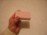 Substitution of cards for a sandwich