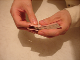 Submission of the lower cards