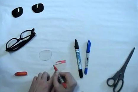 3d glasses at home