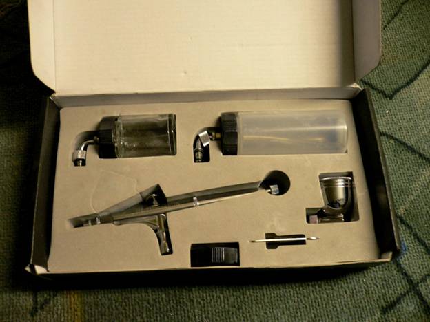 Set for airbrush