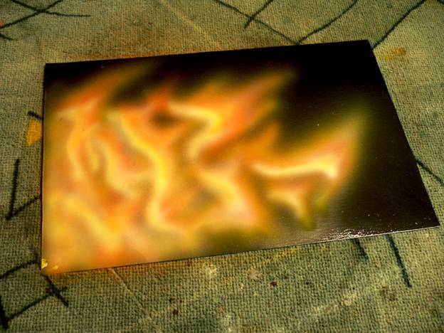 Aerography flame