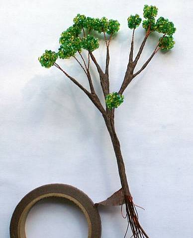 Bonsai of beads