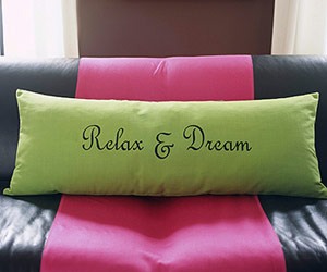 Decorated pillow