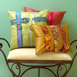 Beautiful pillow with your own hands