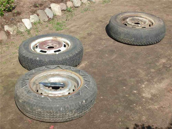 New life to old tires