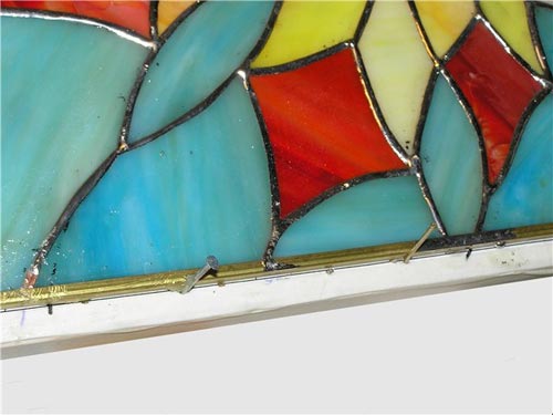 Propaque stained glass