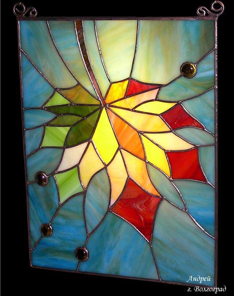Stained-glass window