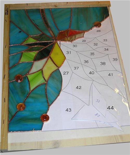 Stained glass manufacturing technology