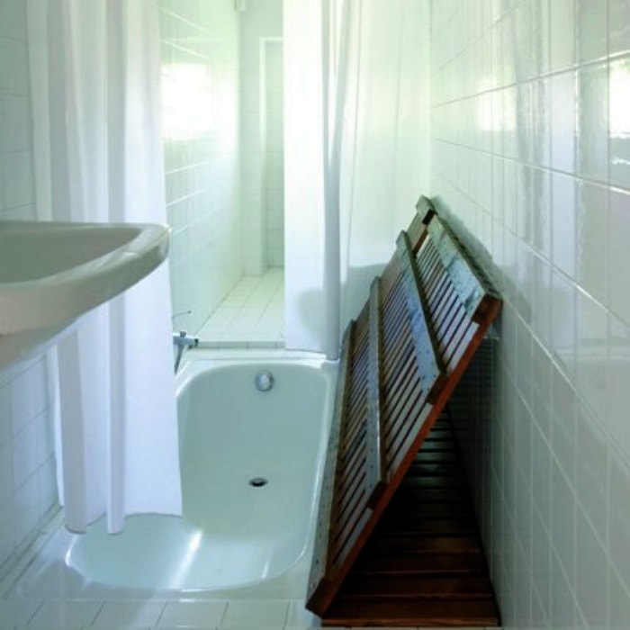 Крышка для ванны - Скрытые системы, которые помогут спрятать все лишнеев доме