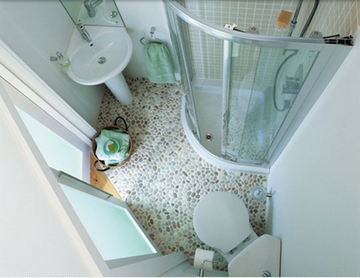 Ideas for the correct design of a small bathroom Идеи по правильному оформлению маленькой ванной комнаты