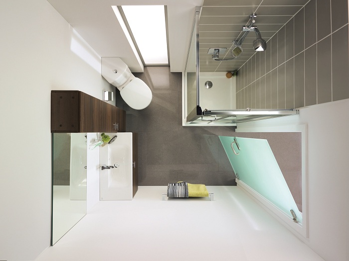 Ideas for the correct design of a small bathroom Идеи по правильному оформлению маленькой ванной комнаты