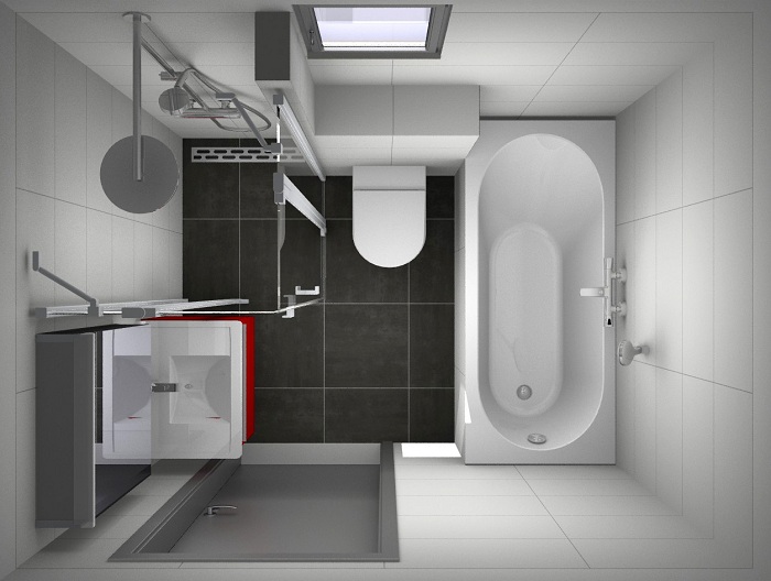 Ideas for the correct design of a small bathroom Идеи по правильному оформлению маленькой ванной комнаты