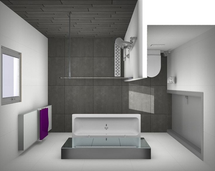 Ideas for the correct design of a small bathroom Идеи по правильному оформлению маленькой ванной комнаты
