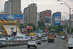 Улица Вадима Гетьмана в Киеве
