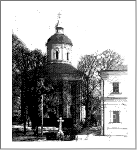 Mikhaylivska church of the Viduby monastery