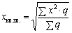 The middle is square