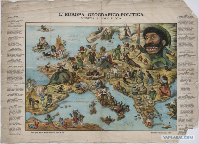 Old maps of Europe