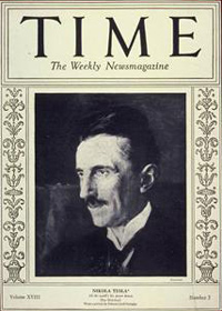 The main dates of Nikola Tesla's life