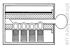 CASTLE WITH CYLINDER PULLEY MECHANISM