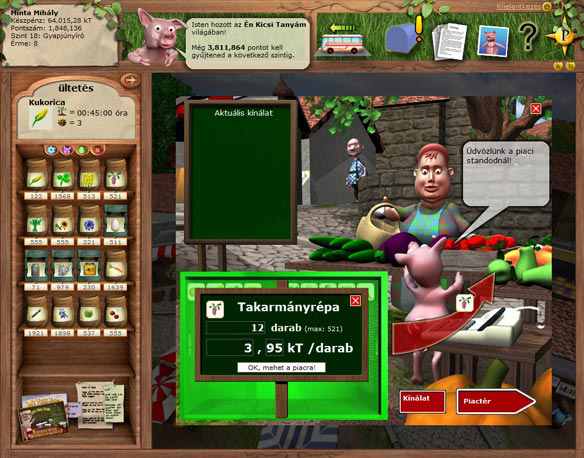 My village is an economic simulation