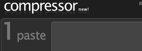 Online services for compression and optimization of CSS code
