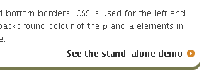 CSS Teaser Block
