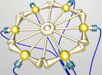 Driving electric power generator on the basis of the induced proton decay effect.