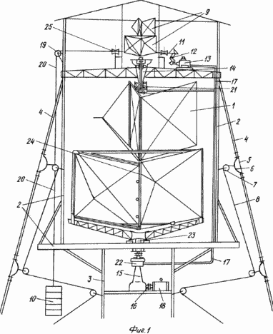 DEVICE FOR RESTRICTING PYRAMIDAL WIND MOTOR SPEED
